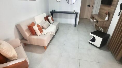 FLAT ALTO PADRAO 2 DORMS PITANG QDRA MAR