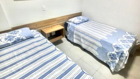 FLAT ALTO PADRAO 2 DORMS PITANG QDRA MAR