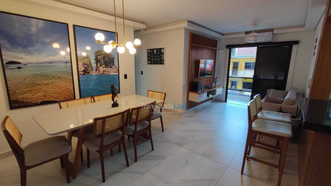 Apartment for vacation rental in Ubatuba (Praia Grande)