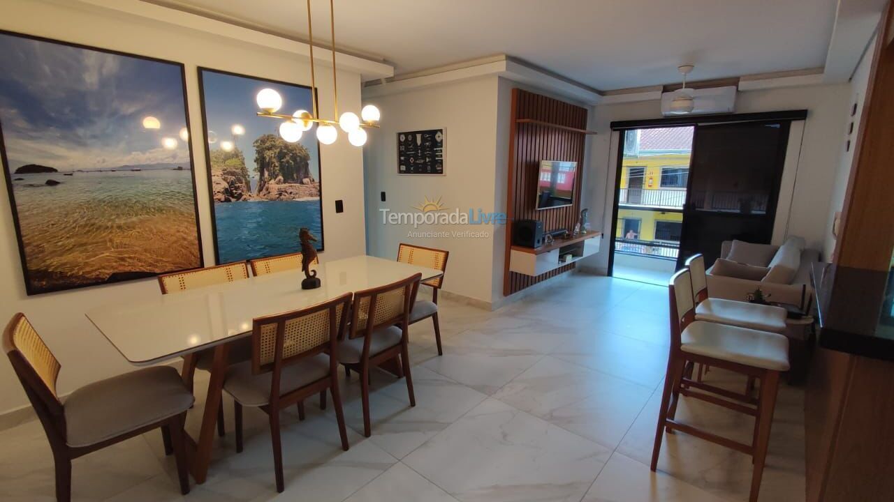 Apartment for vacation rental in Ubatuba (Praia Grande)