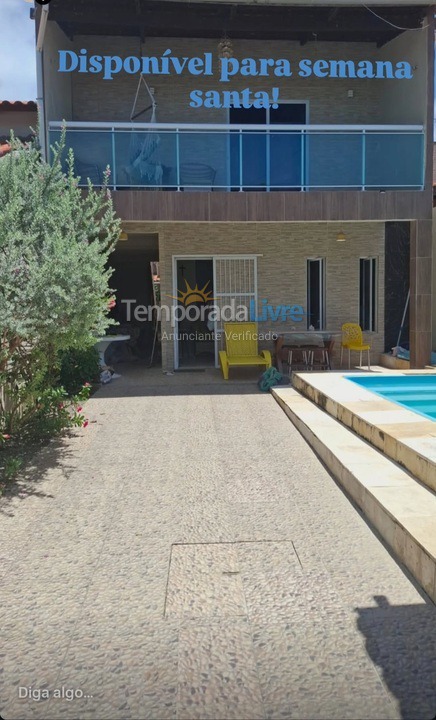 Casa para aluguel de temporada em Paracuru (Carlotas)