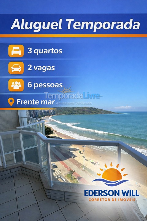Apartamento para aluguel de temporada em Guarapari (Praia do Morro)