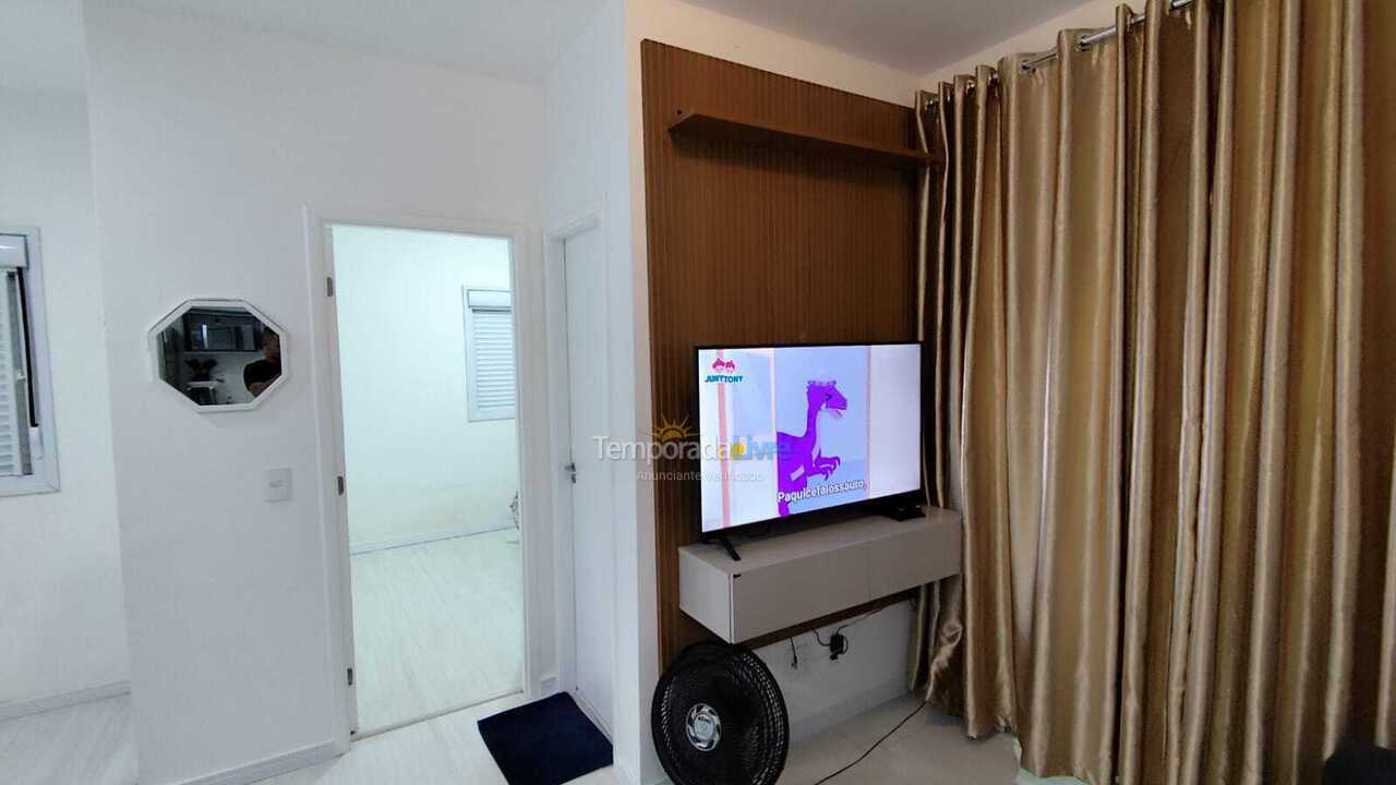 Apartamento para aluguel de temporada em Mongaguá (Vera Cruz)