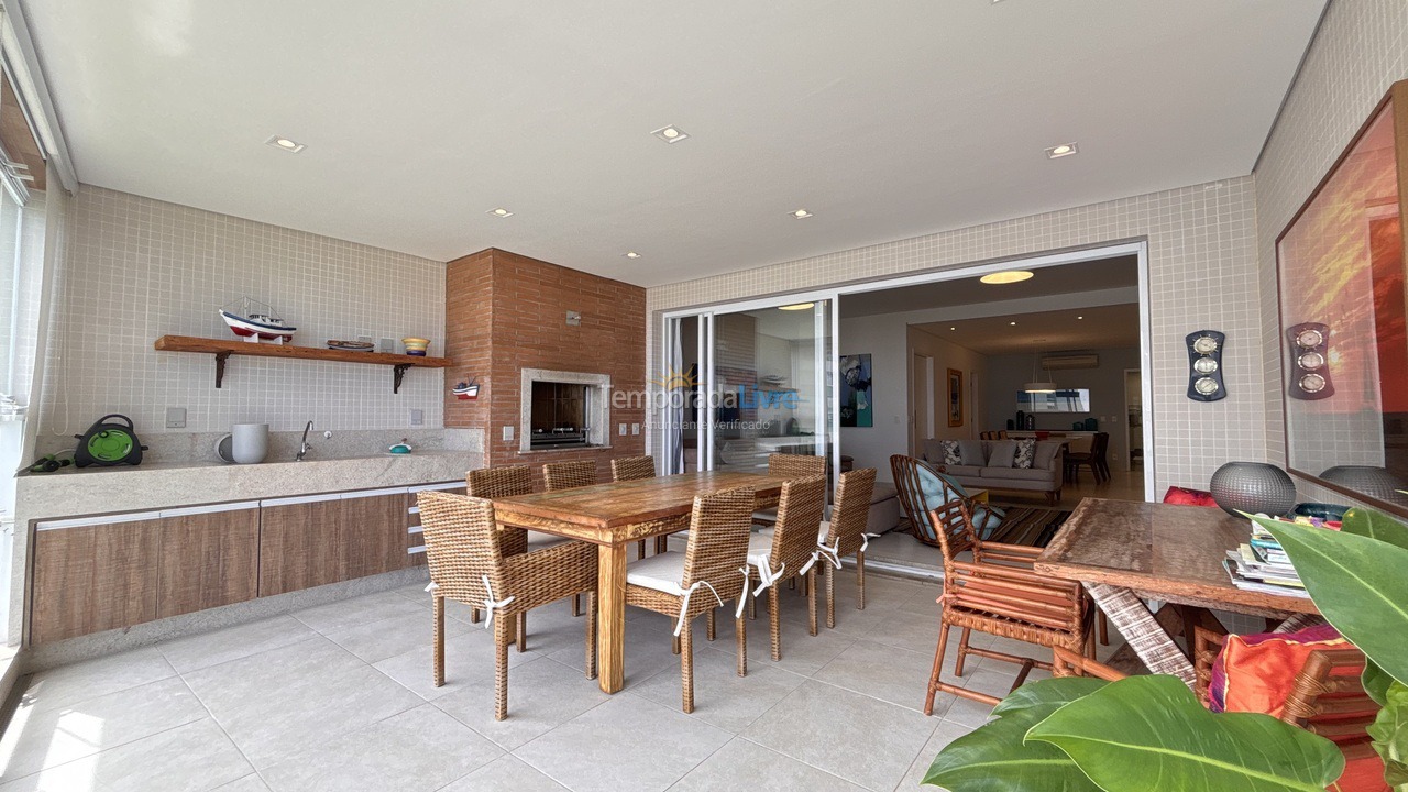 Apartamento para aluguel de temporada em Bertioga (Riviera de São Lourenço)