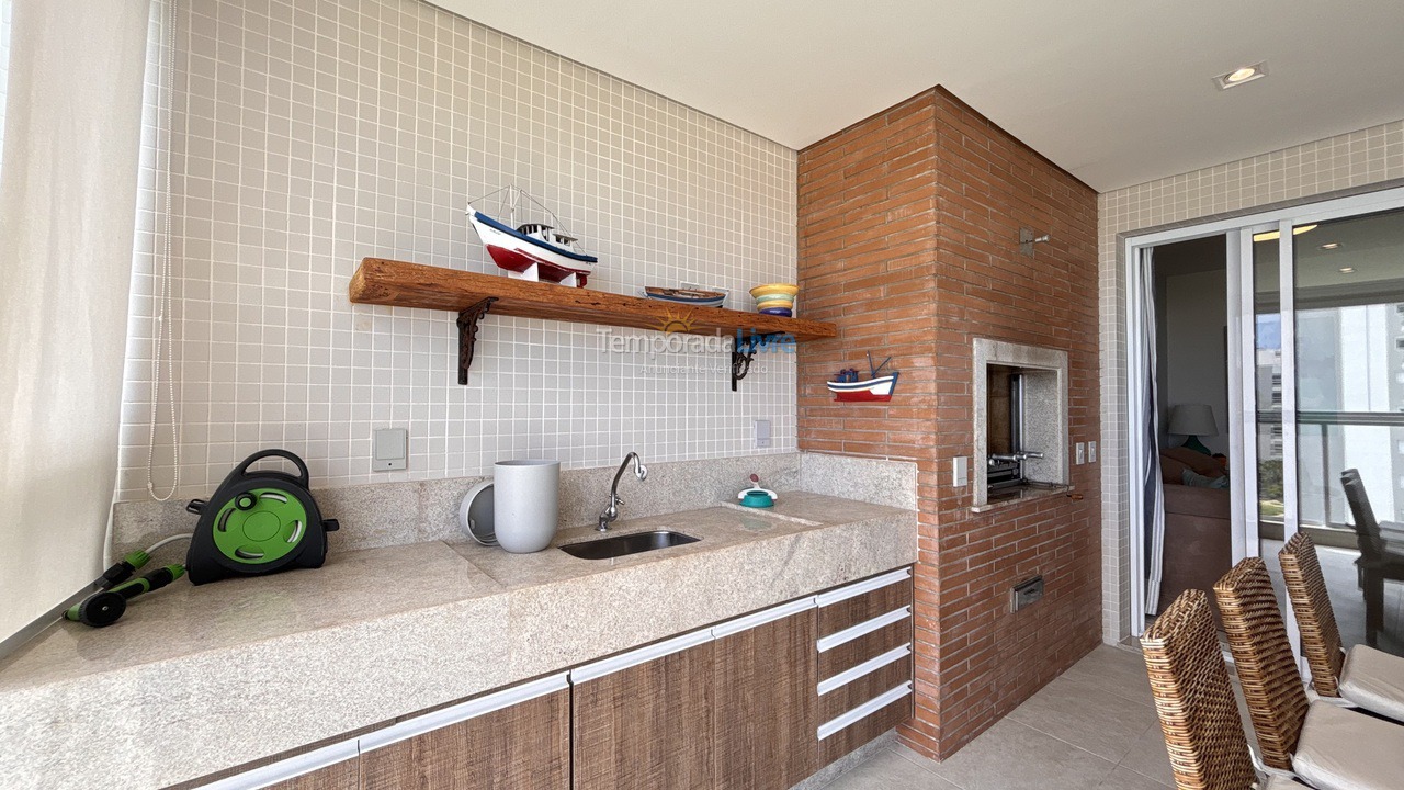 Apartamento para aluguel de temporada em Bertioga (Riviera de São Lourenço)