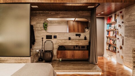 Modern loft-style, open for you.