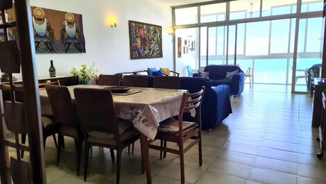 Sala jantar, estar e terraço