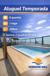 Apartamento para alugar em Guarapari - Praia do Morro
