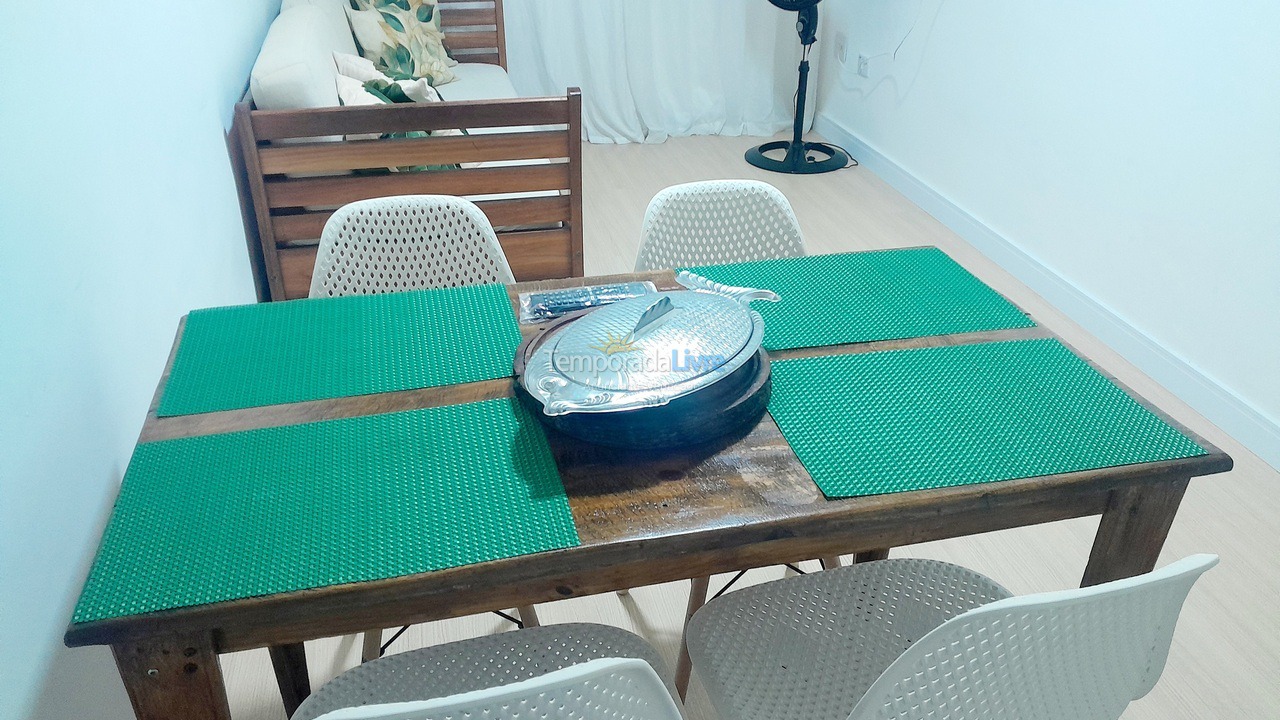 Apartment for vacation rental in Praia Grande (Praia do Caiçara)