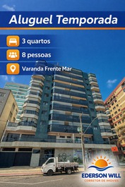 Apartamento para alquilar en Guarapari - Praia do Morro