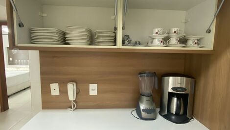 Beautiful apartment with unique leisure facilities on the rooftop.