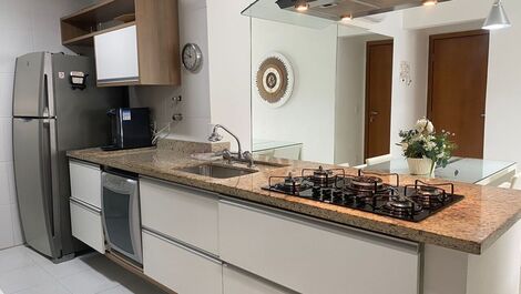 Beautiful apartment with unique leisure facilities on the rooftop.