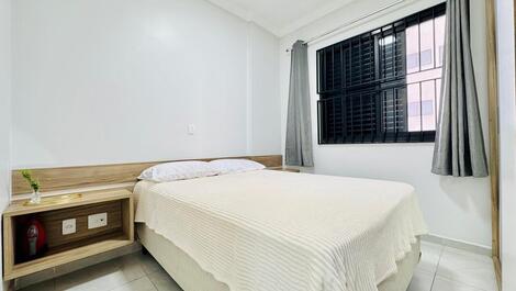 FLAT ALTO PADRAO 2 DORMS PITANG QDRA MAR