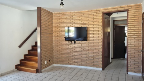 House with Ocean View in Barra de São Miguel: Comfort, Leisure and Security