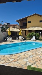 House with Ocean View in Barra de São Miguel: Comfort, Leisure and Security