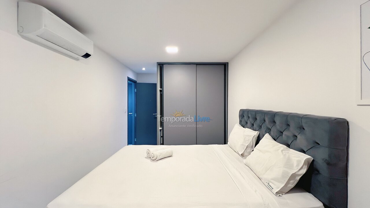 Apartamento para aluguel de temporada em João Pessoa (Cabo Branco)