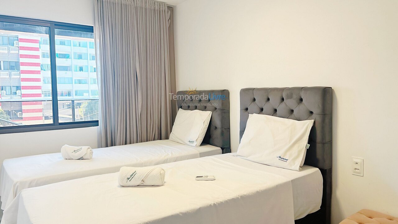 Apartamento para aluguel de temporada em João Pessoa (Cabo Branco)