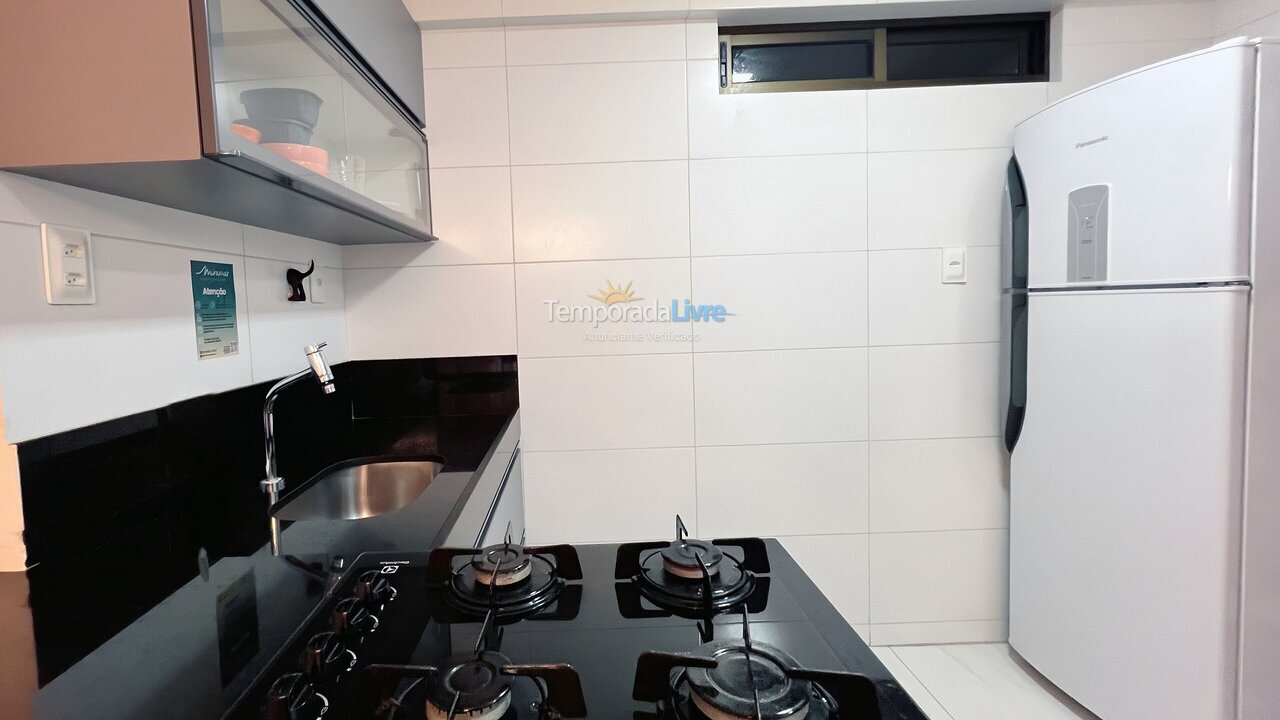 Apartamento para aluguel de temporada em João Pessoa (Cabo Branco)