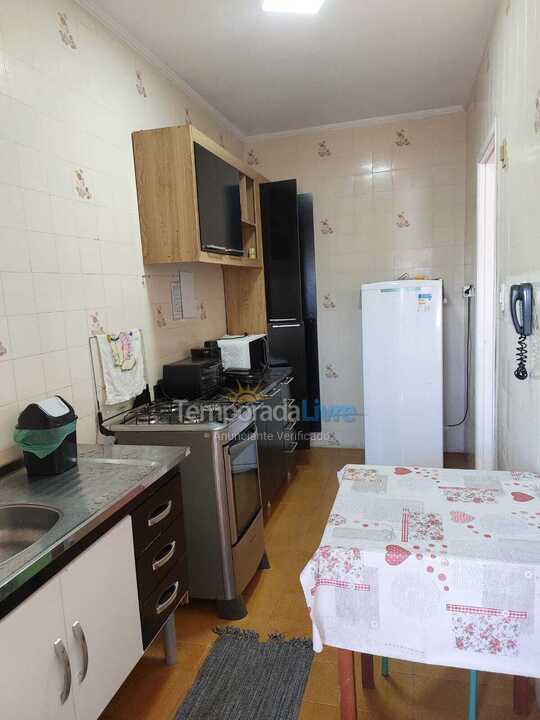 Apartment for vacation rental in Mongaguá (Vila Atlântica)