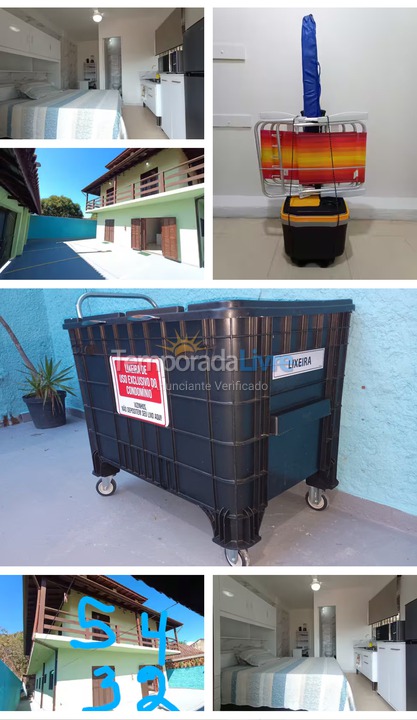 Apartamento para alquiler de vacaciones em Bertioga (Jardim Vista Linda)