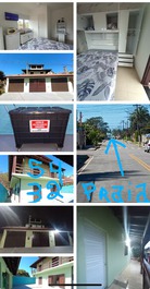 Pensión cerca de la playa y la estación de autobuses.