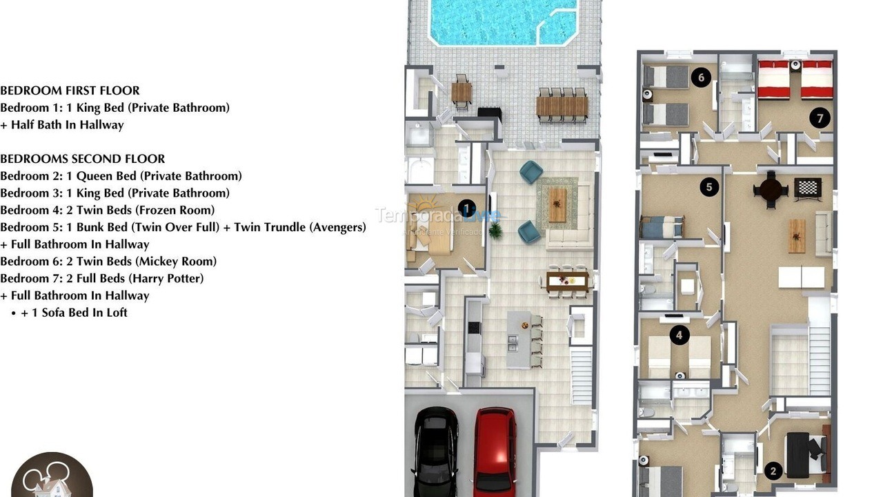 Casa para alquiler de vacaciones em Orlando (Davenport)