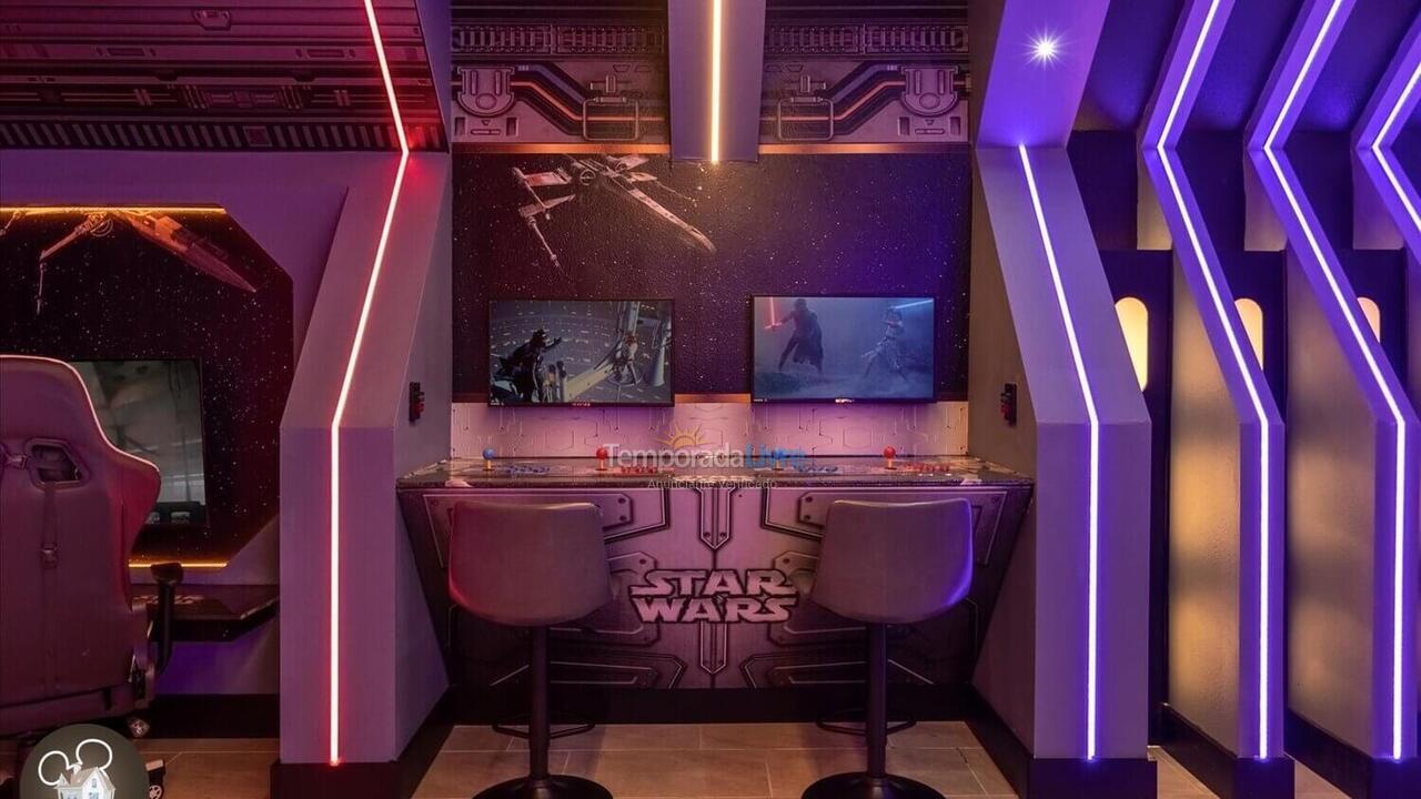 Casa para aluguel de temporada em Orlando (Kissimmee)