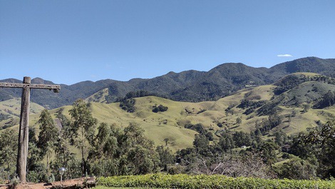 Vista para as montanhas
