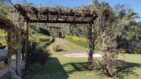 Vista para as montanhas