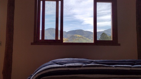 Vista para as montanhas