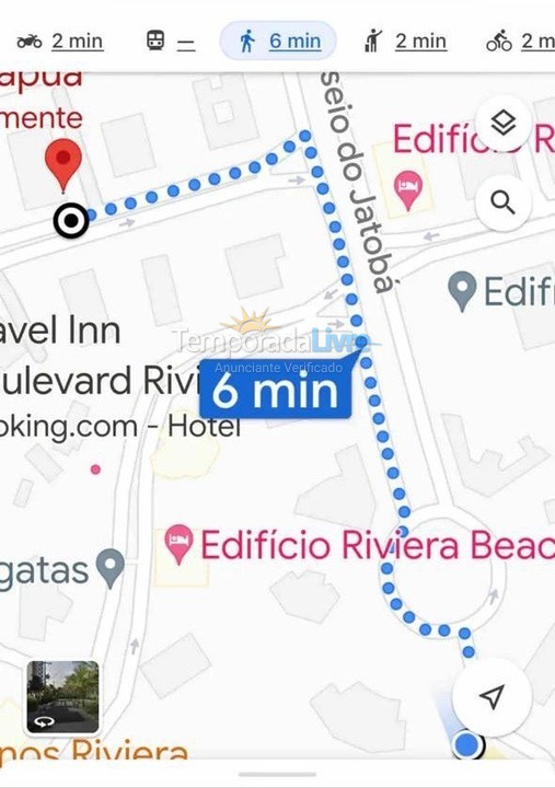 Apartamento para aluguel de temporada em Bertioga (Riviera de São Lourenço)