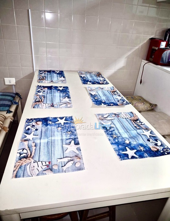 Apartment for vacation rental in Guarujá (Pitangueiras)