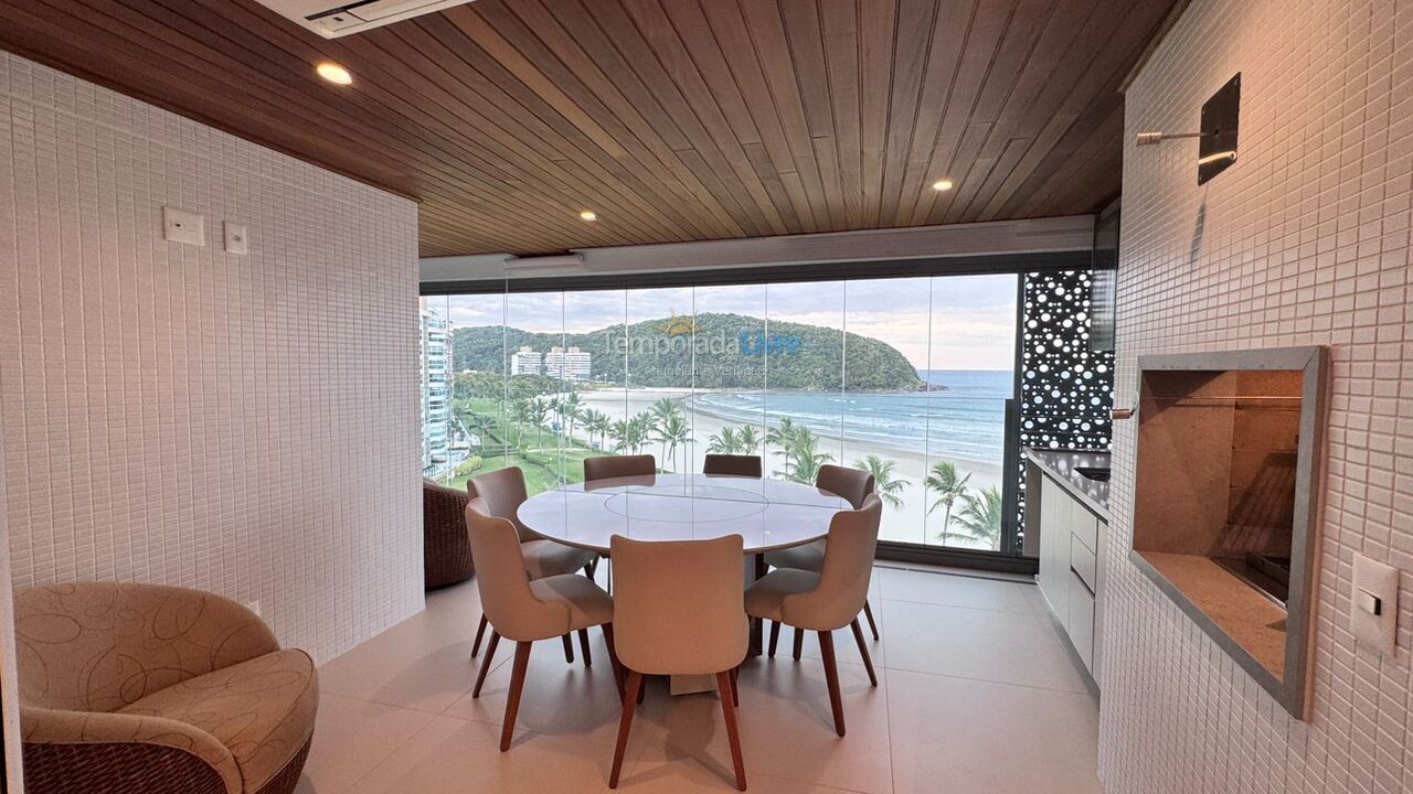 Apartamento para aluguel de temporada em Bertioga (Riviera de São Lourenço)