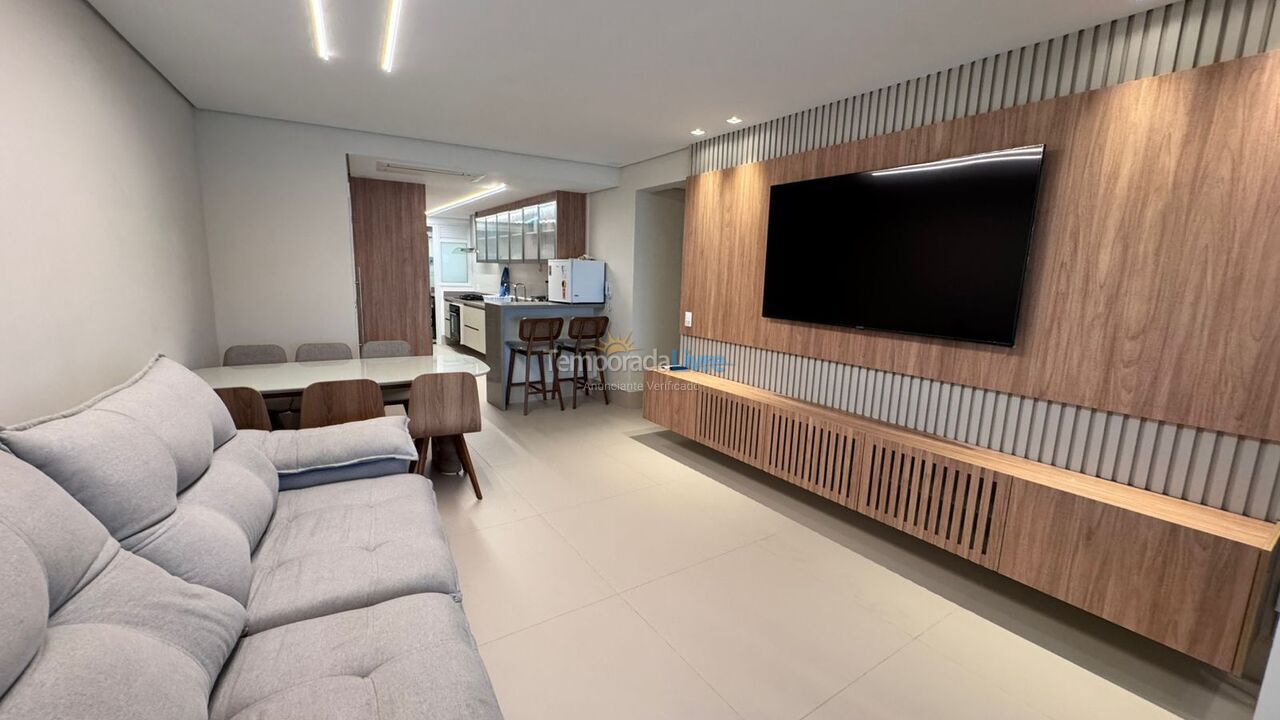 Apartamento para aluguel de temporada em Bertioga (Riviera de São Lourenço)