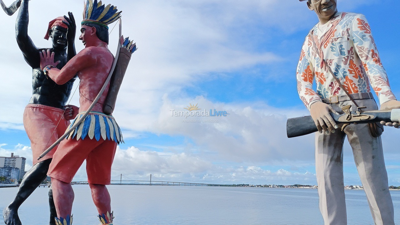 Casa para alquiler de vacaciones em Aracaju (Mosqueiro)