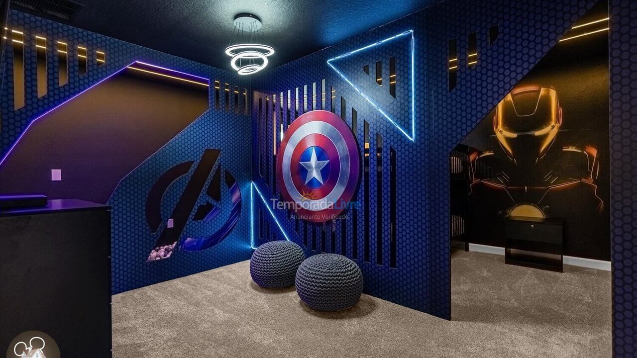 Casa para aluguel de temporada em Orlando (Kissimmee)