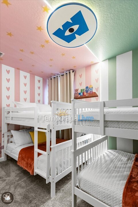 Casa para aluguel de temporada em Orlando (Kissimmee)