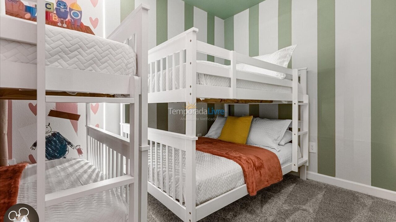 Casa para aluguel de temporada em Orlando (Kissimmee)