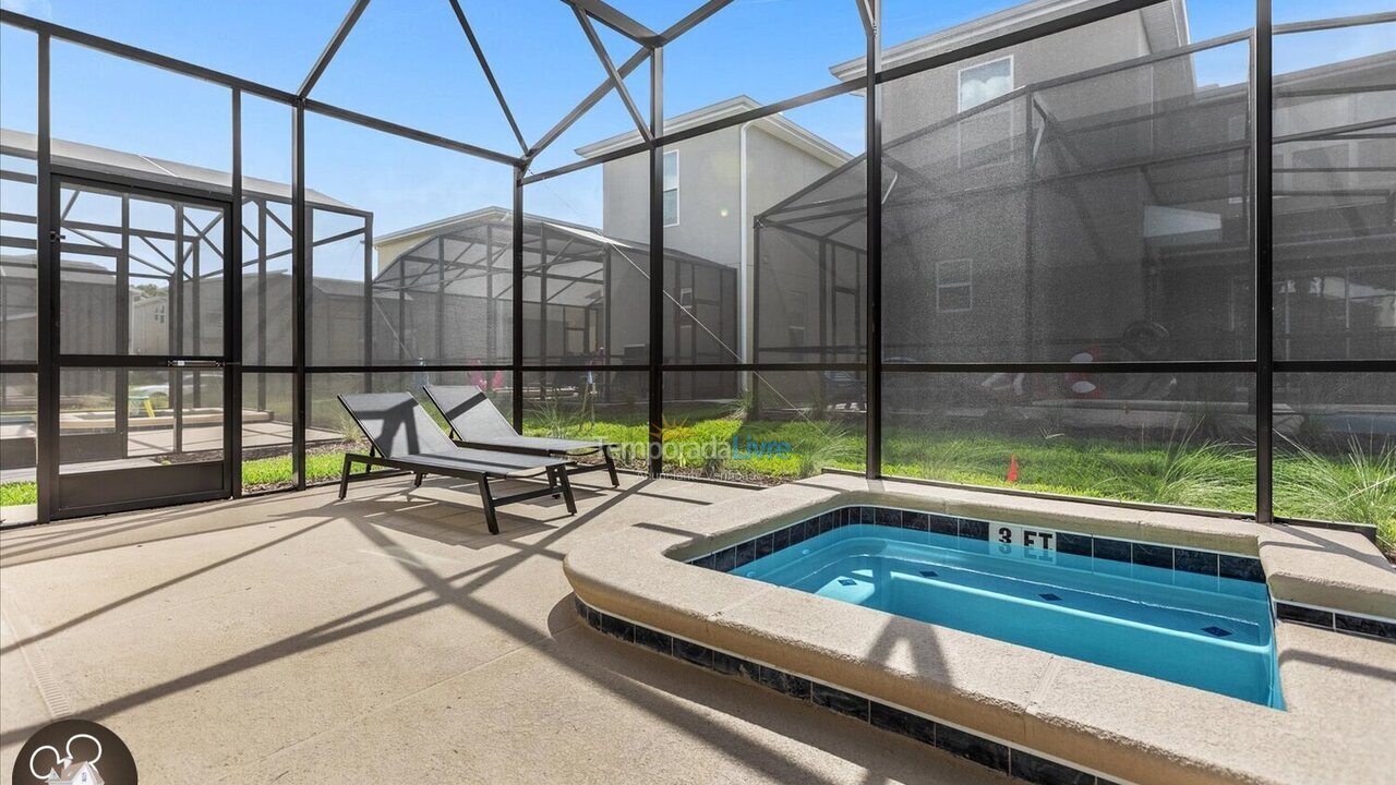 Casa para aluguel de temporada em Orlando (Kissimmee)