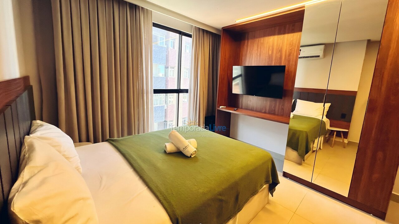 Apartamento para aluguel de temporada em João Pessoa (Tambaú)