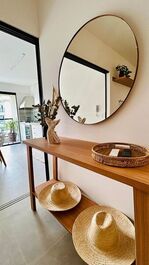 Luxury apartment with air conditioning in a new condominium.