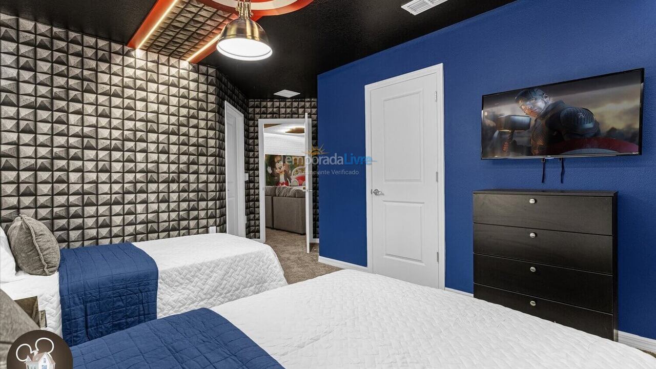 Casa para aluguel de temporada em Orlando (Davenport)