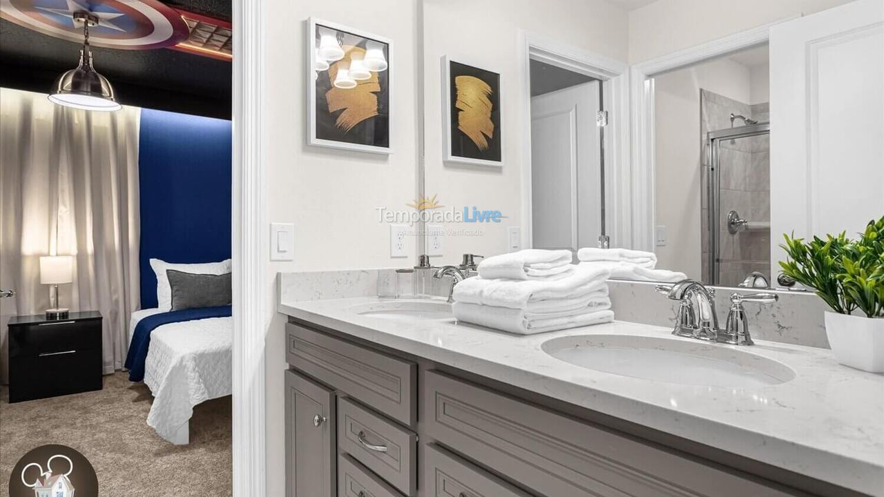 Casa para aluguel de temporada em Orlando (Davenport)