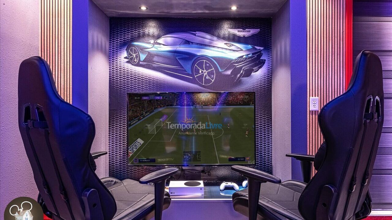 Casa para aluguel de temporada em Orlando (Davenport)