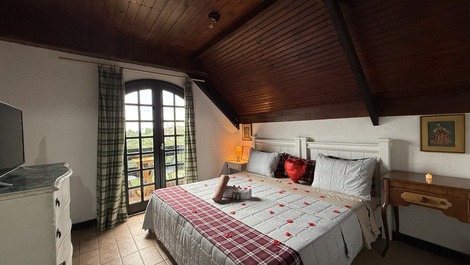 Suíte king vista para montanha 