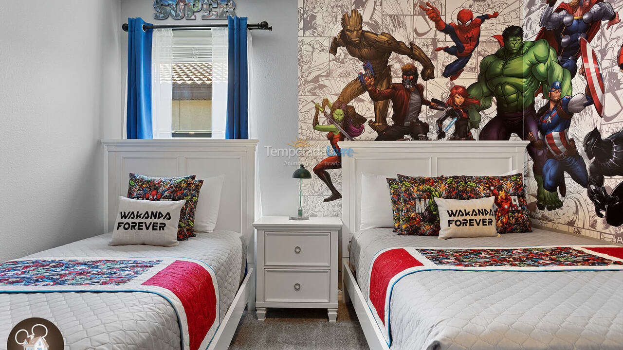 Casa para aluguel de temporada em Orlando (Davenport)