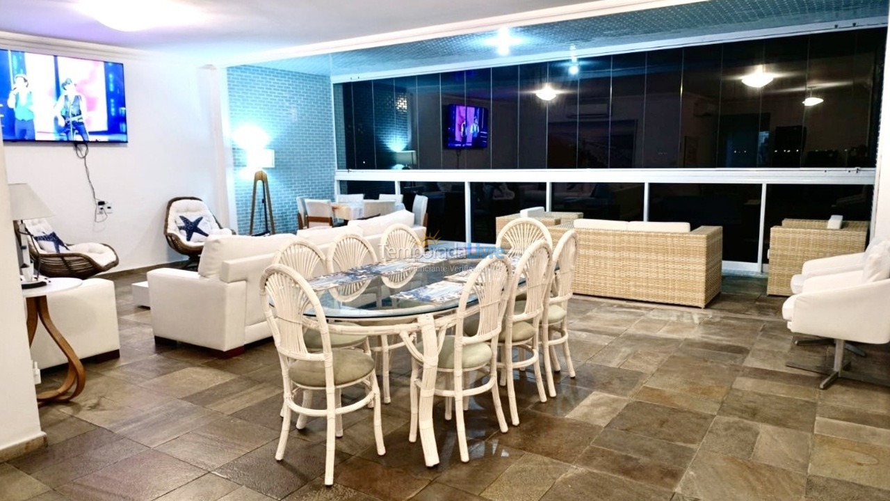 Apartment for vacation rental in Guarujá (Pitangueiras)