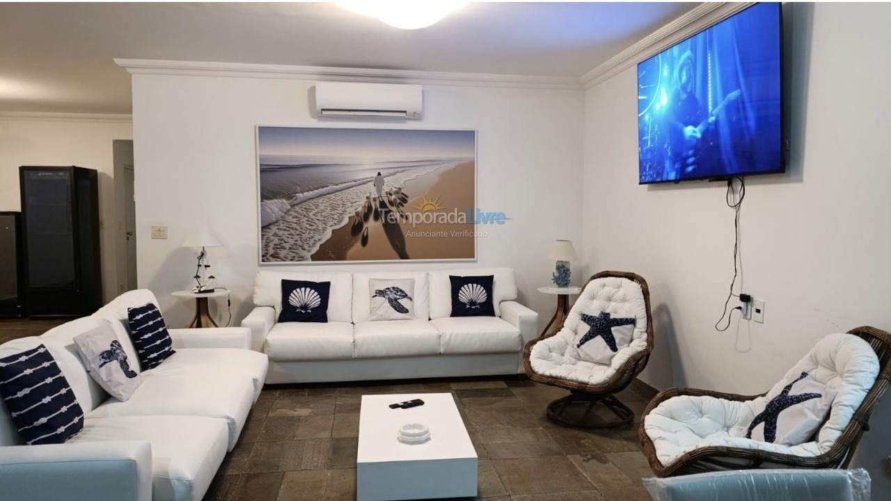 Apartment for vacation rental in Guarujá (Pitangueiras)