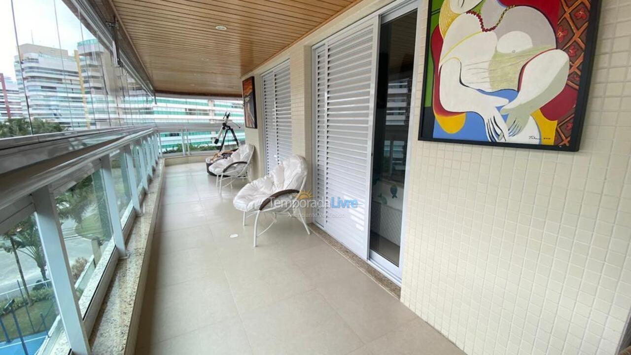 Apartamento para aluguel de temporada em Bertioga (Riviera de São Lourenço)