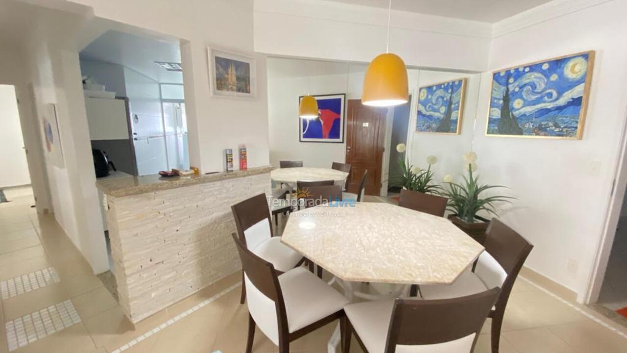 Apartamento para aluguel de temporada em Bertioga (Riviera de São Lourenço)